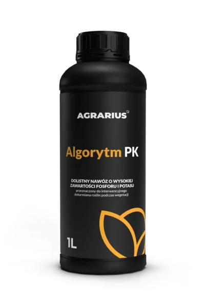 AlgoRytm PK, nawóz dolistny fosforowo potasowy, AGRARIUS, 1 litr