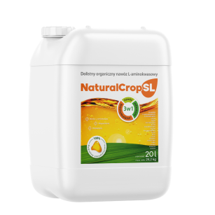 NaturalCrop SL  aminokwasy, adiuwant, biostymulator, nawóz, 20 litrów