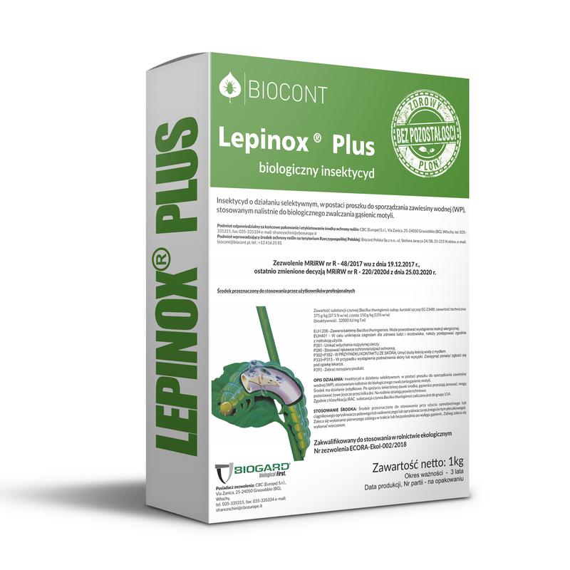 Lepinox PLUS, insektycyd, 1kg